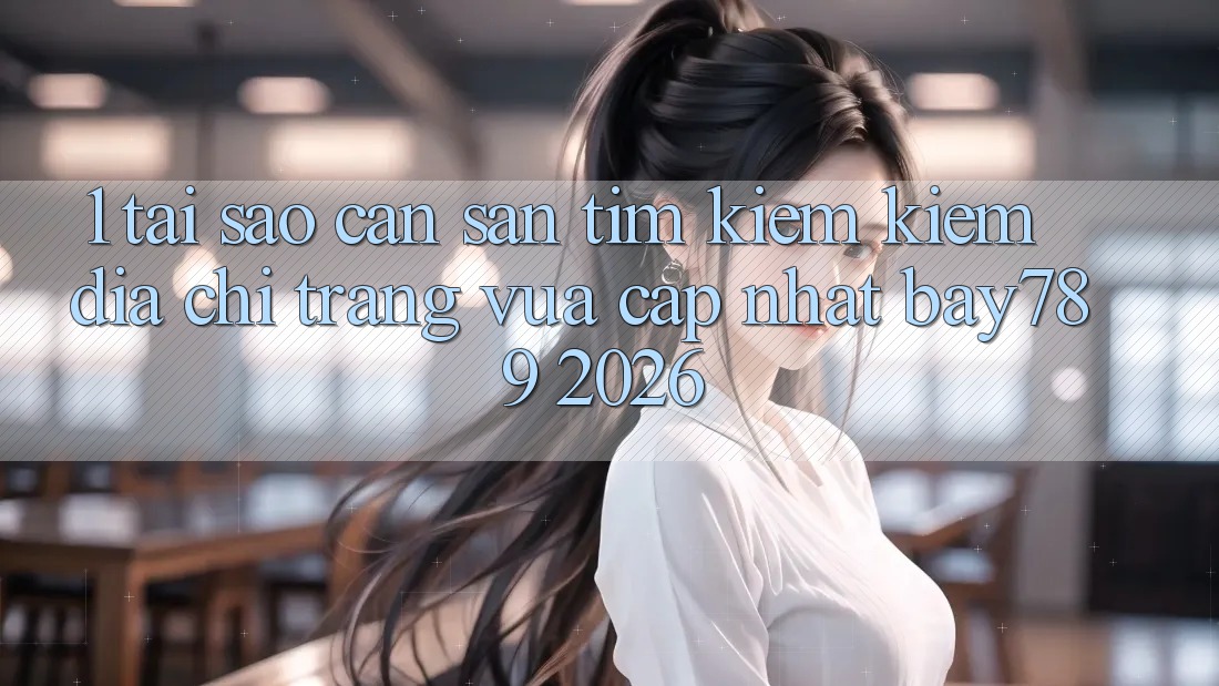 1. Tại Sao Cần Săn tìm kiếm Kiếm Địa chỉ trang Vừa cập nhật bay789 2026?
