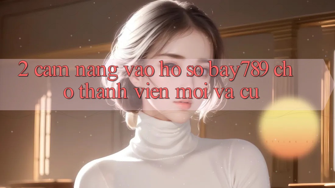 2. Cẩm nang Vào hồ sơ bay789 Cho Thành viên Mới Và Cũ