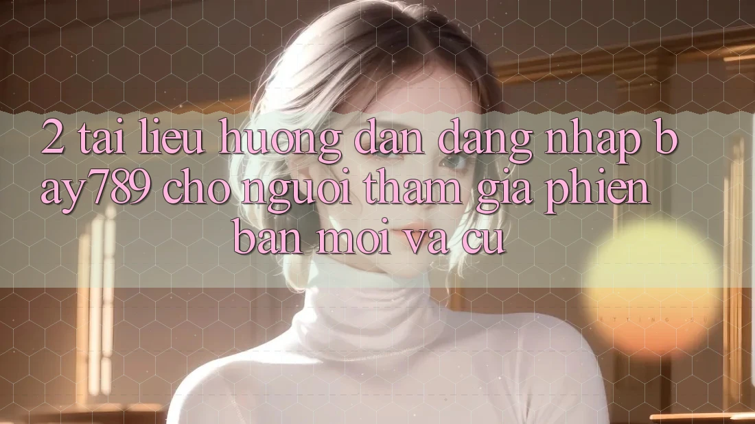 2. Tài liệu hướng dẫn Đăng Nhập bay789 Cho Người tham gia Phiên bản mới Và Cũ