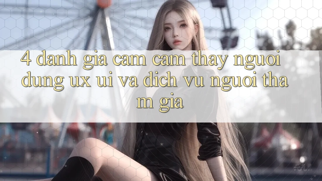 4. Đánh Giá Cảm cảm thấy Người Dùng (UX/UI) Và Dịch Vụ Người tham gia