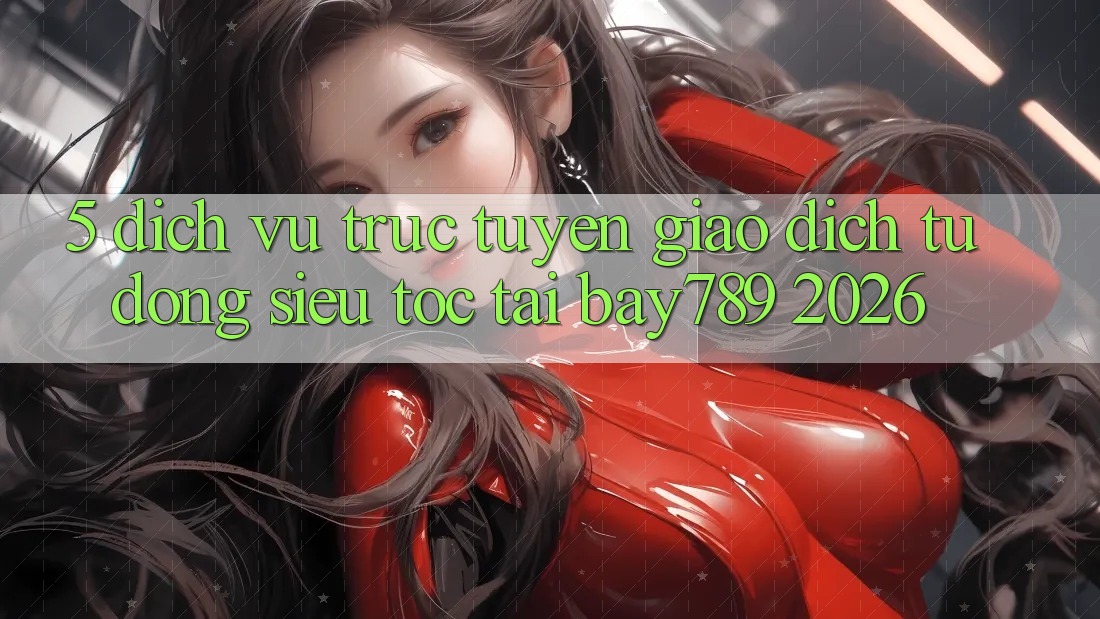 5. Dịch vụ trực tuyến Giao dịch Tự Động Siêu Tốc Tại bay789 2026