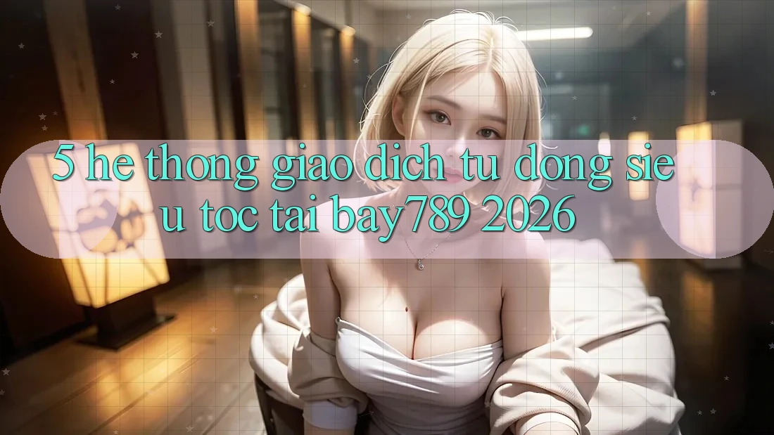 5. Hệ Thống Giao dịch Tự Động Siêu Tốc Tại bay789 2026