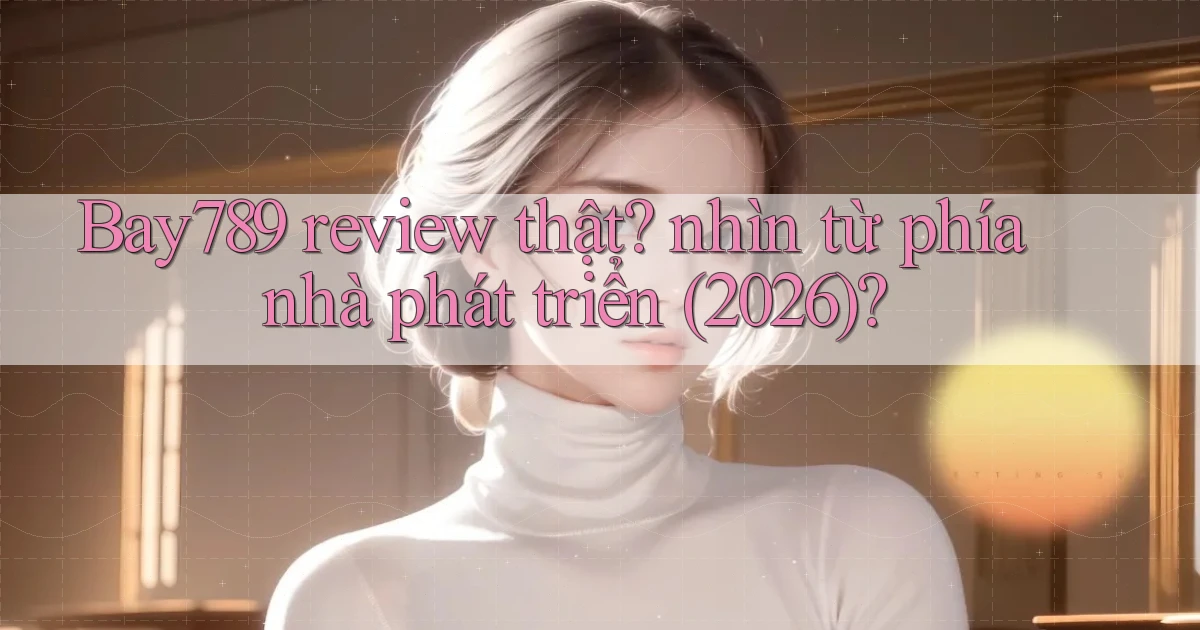 Bay789 review thật nhìn từ phía nhà phát triển (2026)
