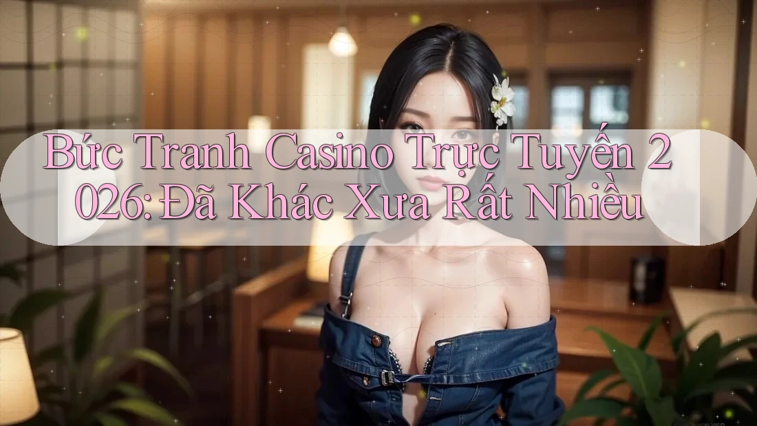Bức Tranh Casino Trực Tuyến 2026: Đã Khác Xưa Rất Nhiều