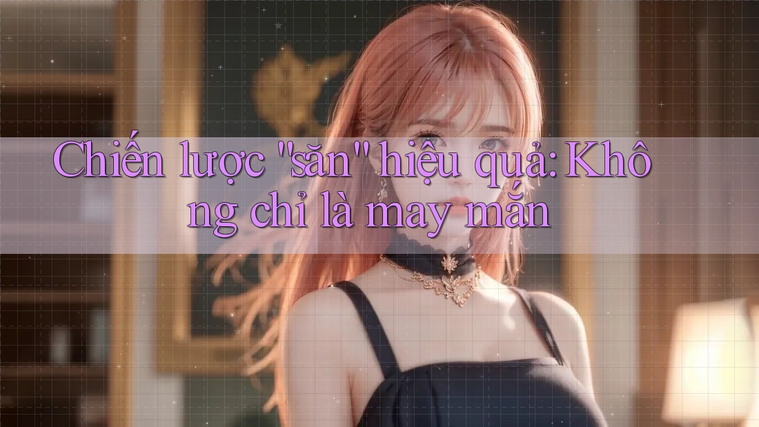 Chiến lược “săn” hiệu quả: Không chỉ là may mắn Chiến lược “săn” hiệu quả: Không chỉ là may mắn