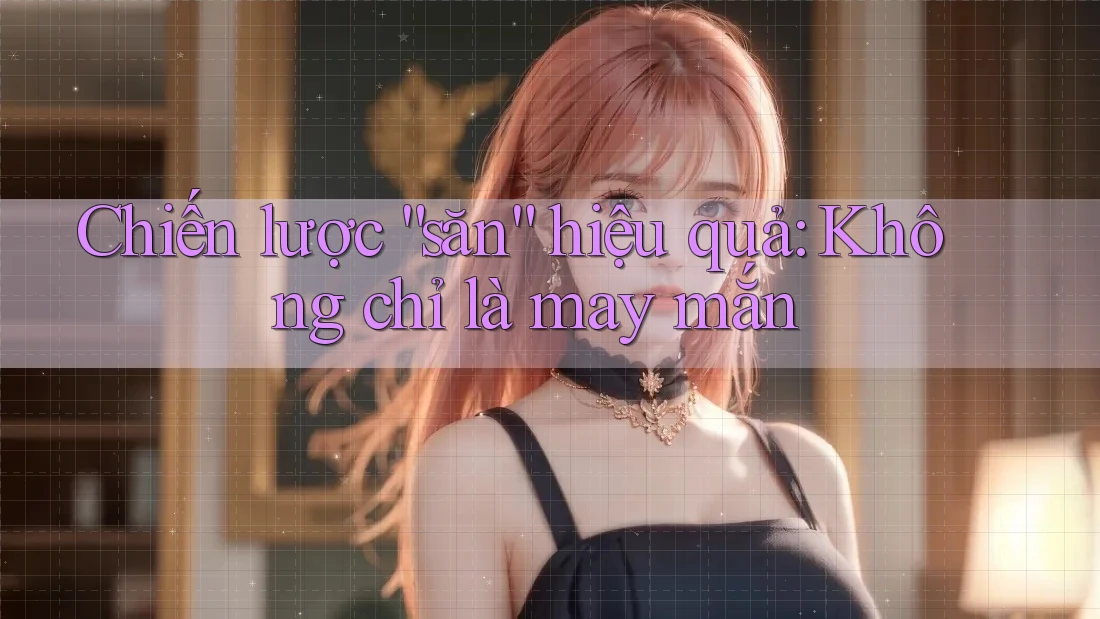 Chiến lược “săn” hiệu quả: Không chỉ là may mắn