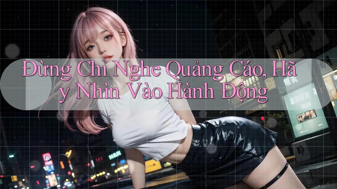 Đừng Chỉ Nghe Quảng Cáo, Hãy Nhìn Vào Hành Động