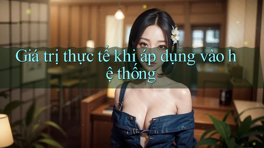 Giá trị thực tế khi áp dụng vào hệ thống