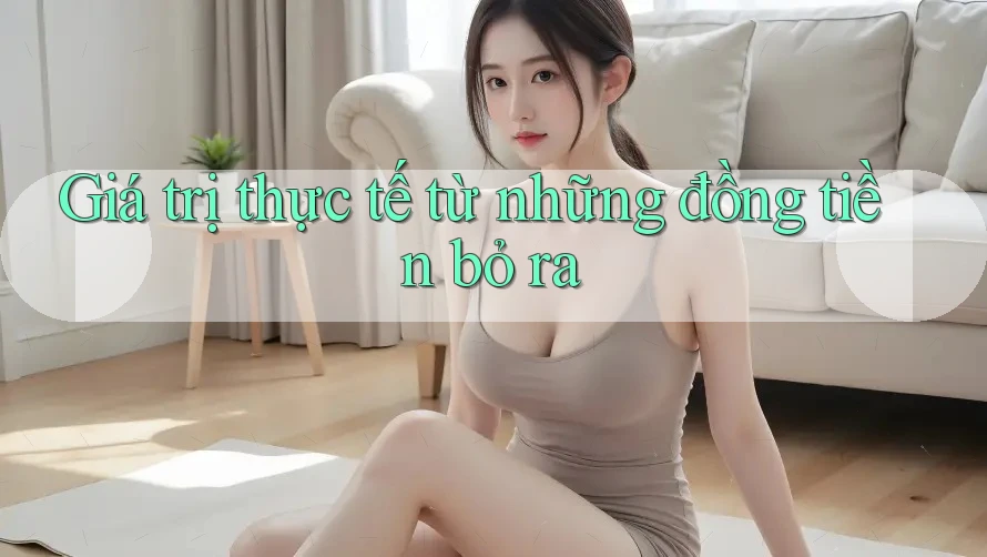 Giá trị thực tế từ những đồng tiền bỏ ra