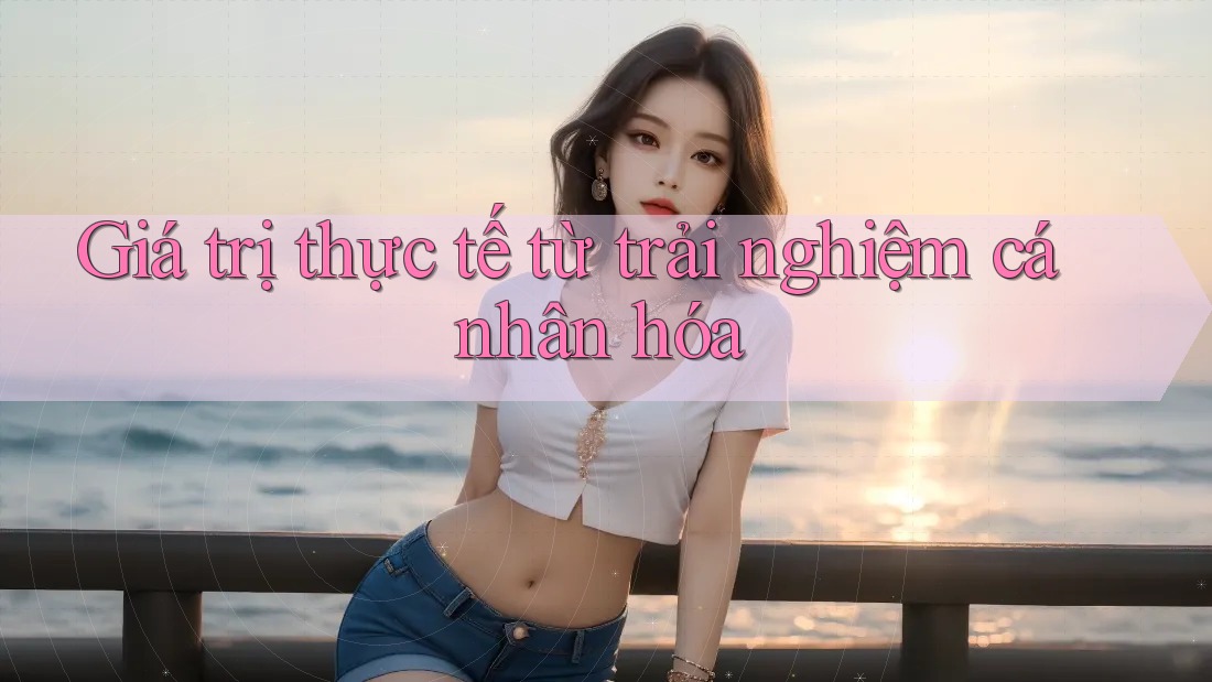 Giá trị thực tế từ trải nghiệm cá nhân hóa