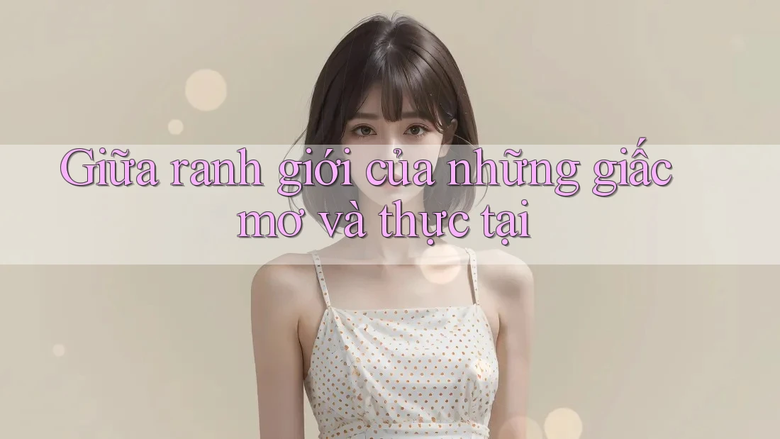 Giữa ranh giới của những giấc mơ và thực tại Giữa ranh giới của những giấc mơ và thực tại