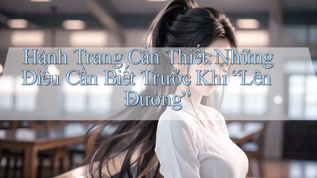 Hành Trang Cần Thiết: Những Điều Cần Biết Trước Khi “Lên Đường”