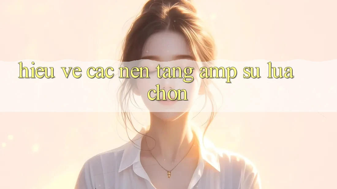 Hiểu Về Các Nền Tảng &amp; Sự Lựa Chọn