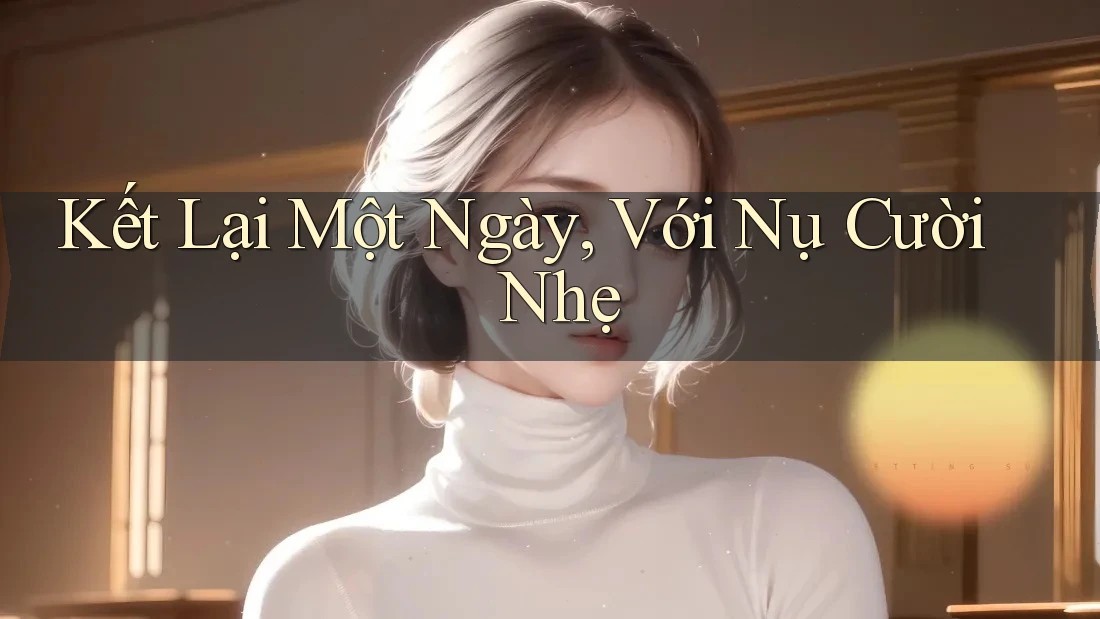 Kết Lại Một Ngày, Với Nụ Cười Nhẹ