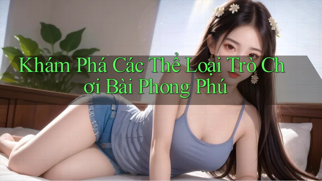 Khám Phá Các Thể Loại Trò Chơi Bài Phong Phú