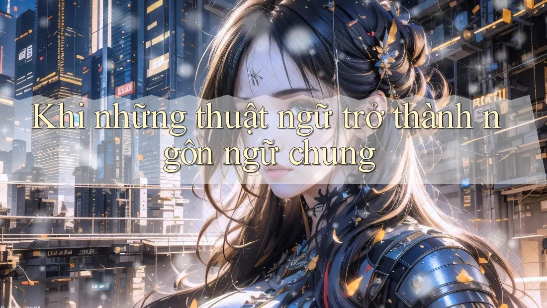 Khi những thuật ngữ trở thành ngôn ngữ chung