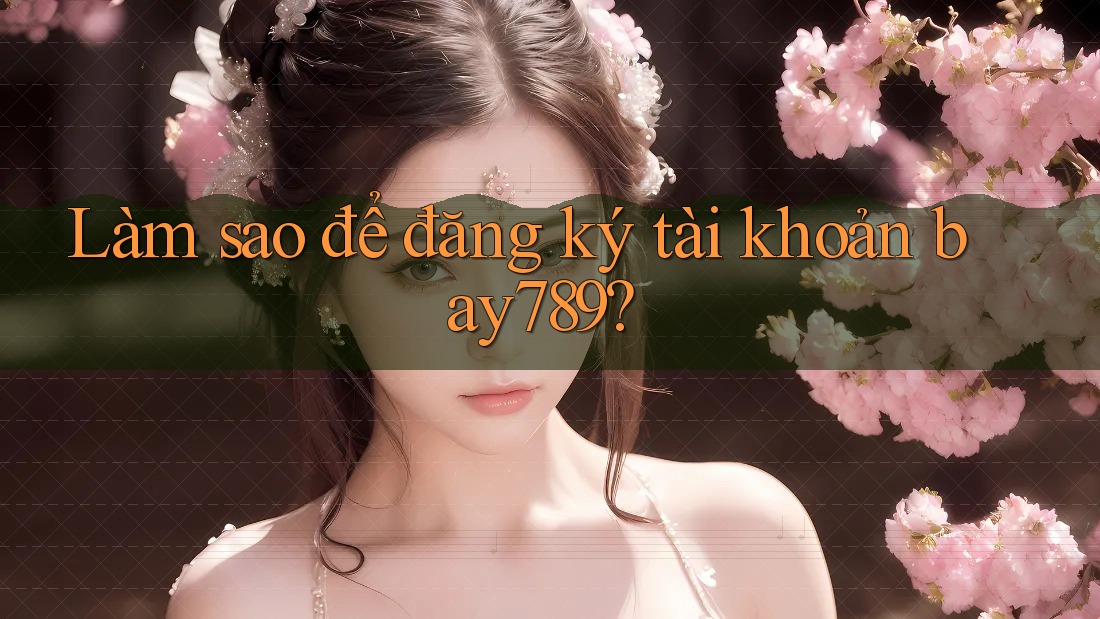 Làm sao để đăng ký tài khoản bay789?