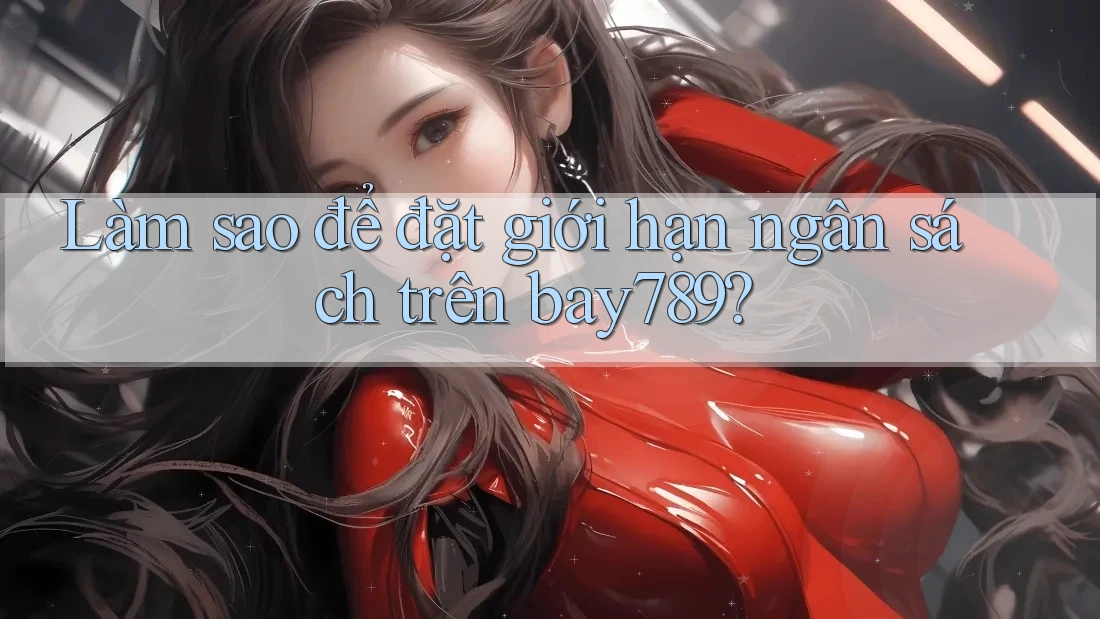 Làm sao để đặt giới hạn ngân sách trên bay789? Làm sao để đặt giới hạn ngân sách trên bay789?