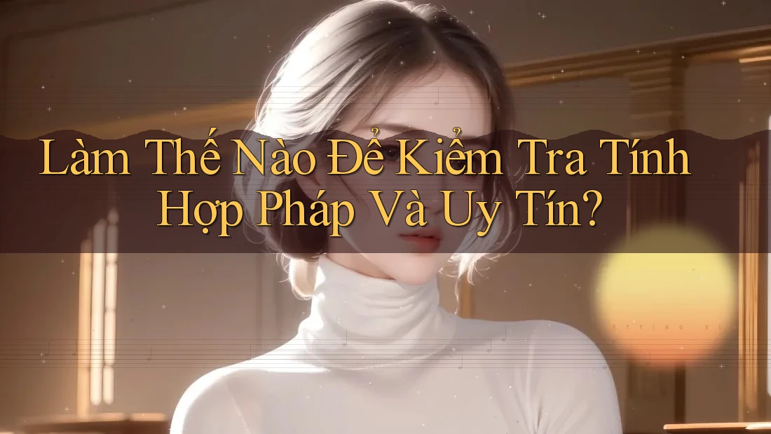 Làm Thế Nào Để Kiểm Tra Tính Hợp Pháp Và Uy Tín?