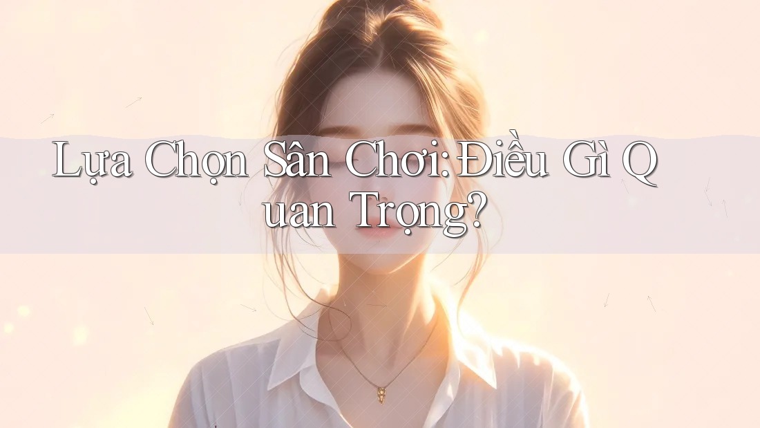 Lựa Chọn Sân Chơi: Điều Gì Quan Trọng?
