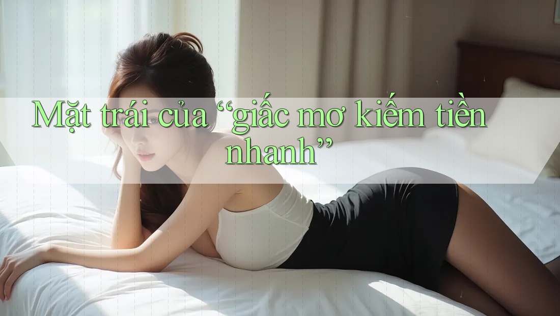 Mặt trái của “giấc mơ kiếm tiền nhanh”