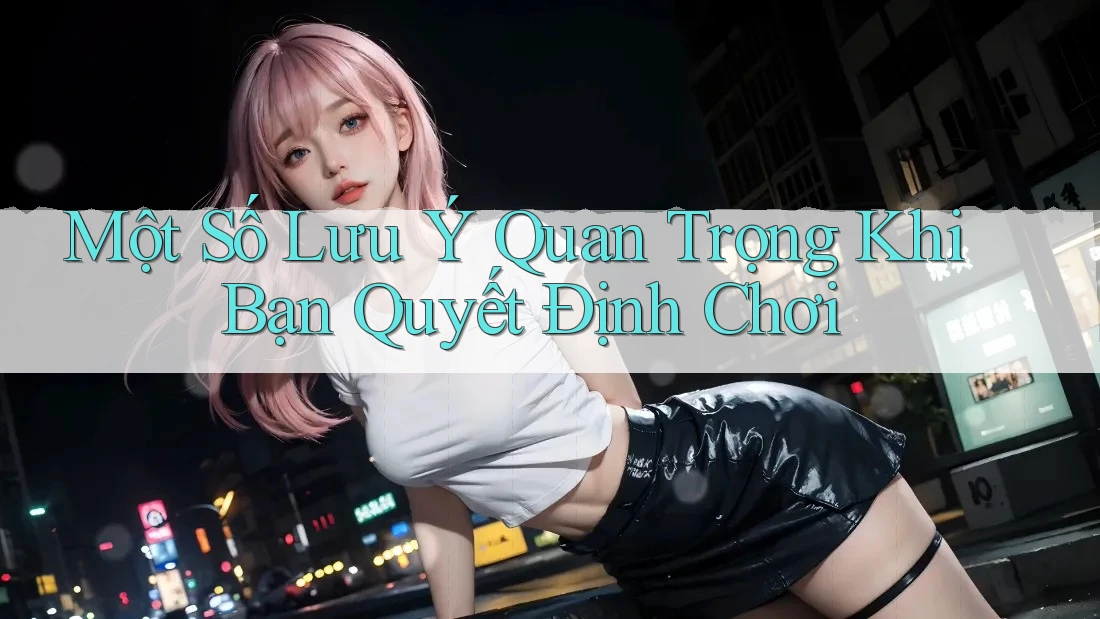 Một Số Lưu Ý Quan Trọng Khi Bạn Quyết Định Chơi Một Số Lưu Ý Quan Trọng Khi Bạn Quyết Định Chơi