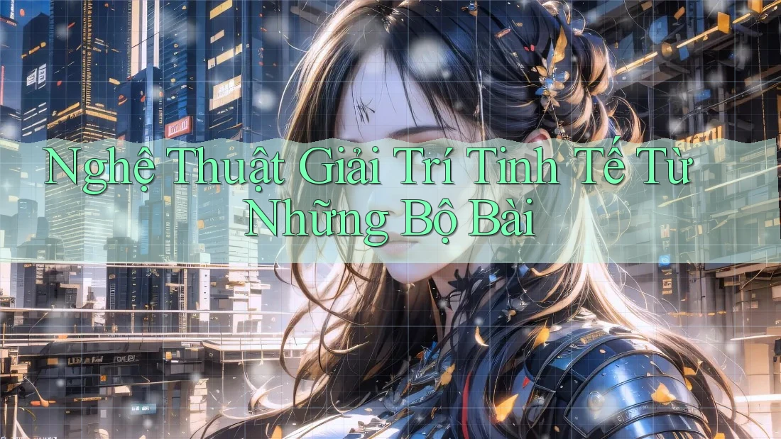 Nghệ Thuật Giải Trí Tinh Tế Từ Những Bộ Bài