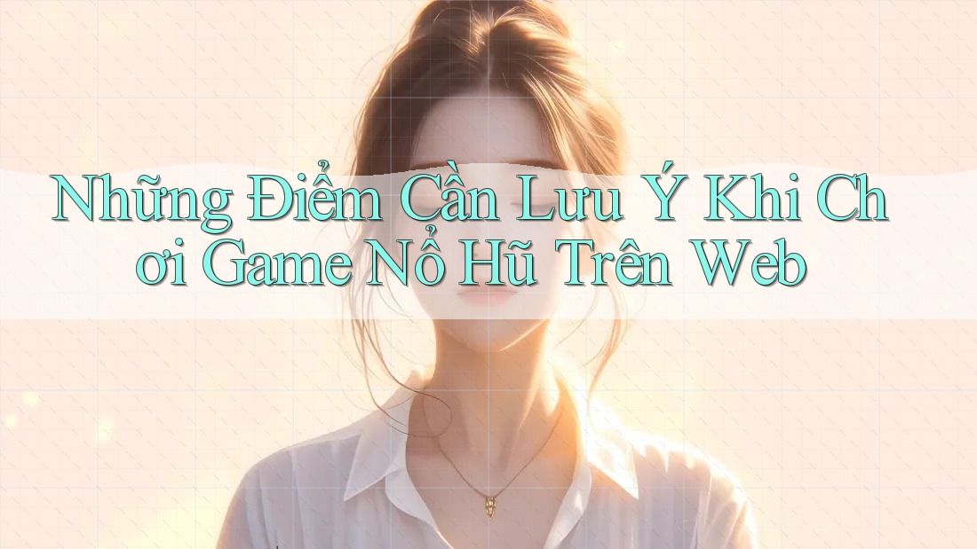Những Điểm Cần Lưu Ý Khi Chơi Game Nổ Hũ Trên Web
