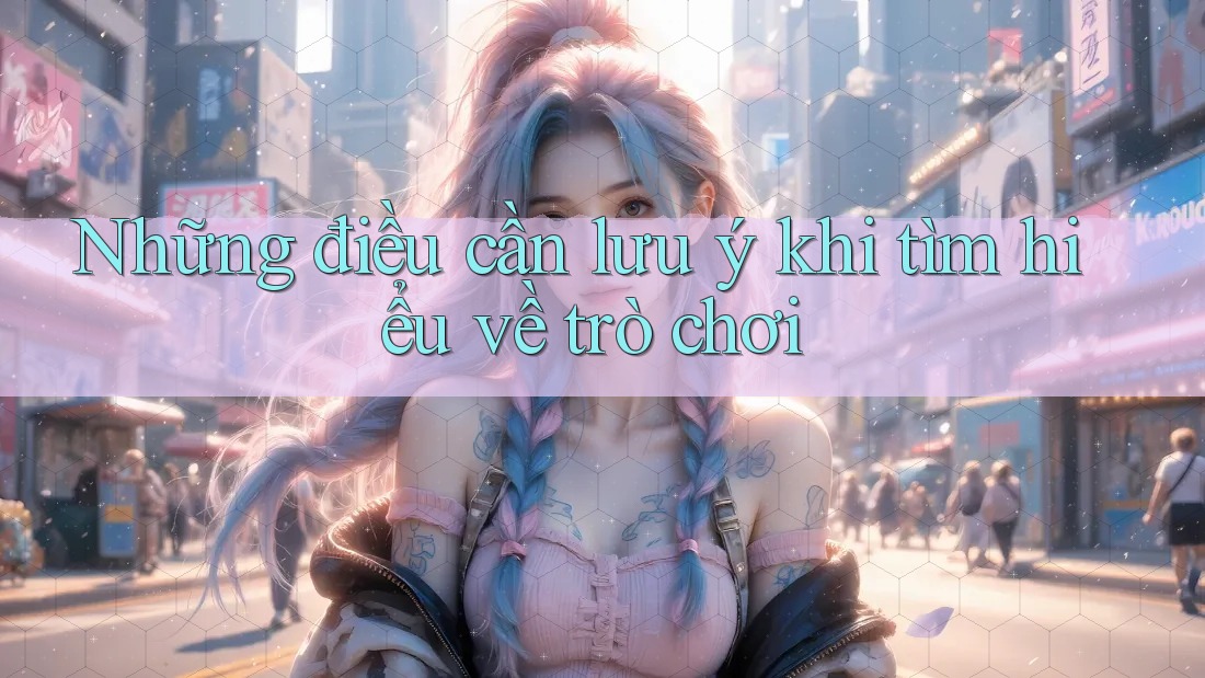 Những điều cần lưu ý khi tìm hiểu về trò chơi Những điều cần lưu ý khi tìm hiểu về trò chơi