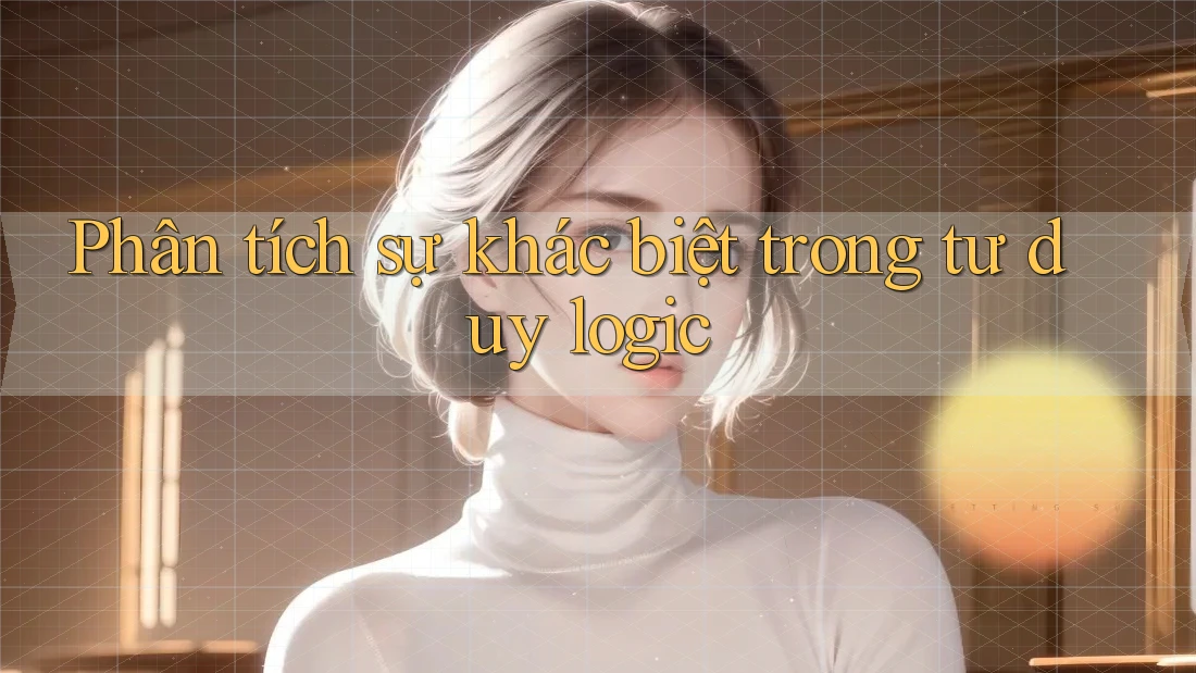Phân tích sự khác biệt trong tư duy logic