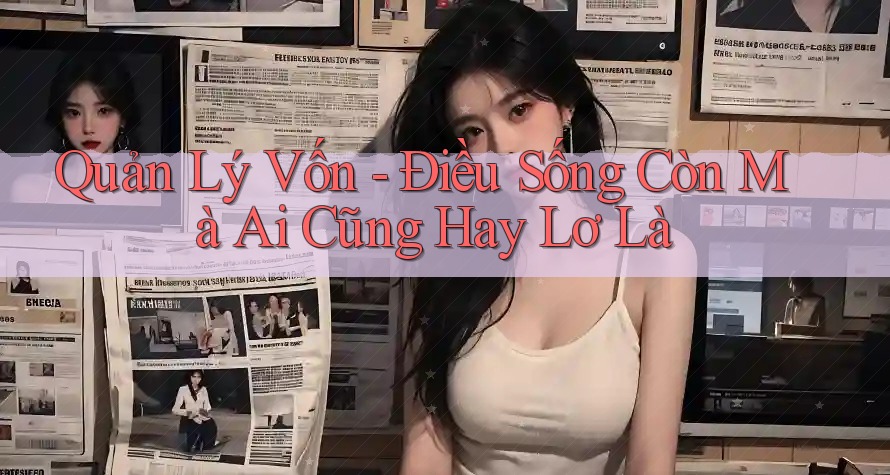 Quản Lý Vốn - Điều Sống Còn Mà Ai Cũng Hay Lơ Là Quản Lý Vốn - Điều Sống Còn Mà Ai Cũng Hay Lơ Là