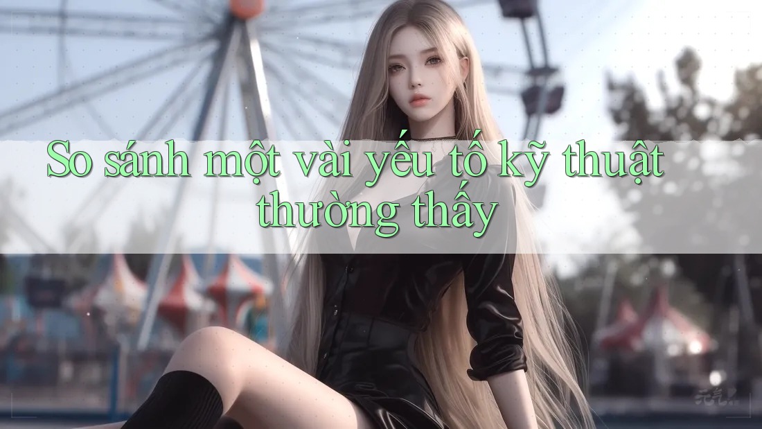 So sánh một vài yếu tố kỹ thuật thường thấy