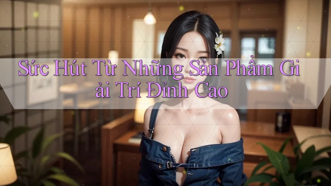 Sức Hút Từ Những Sản Phẩm Giải Trí Đỉnh Cao