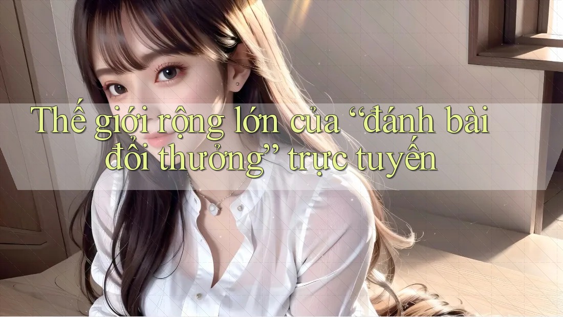 Thế giới rộng lớn của “đánh bài đổi thưởng” trực tuyến