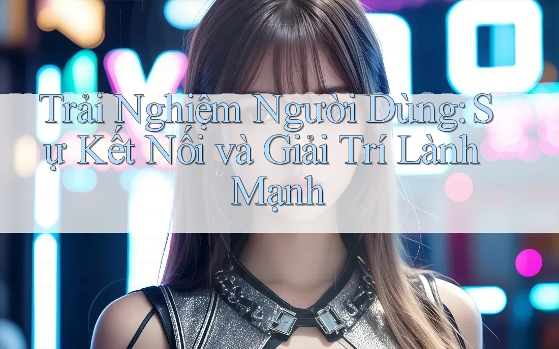 Trải Nghiệm Người Dùng: Sự Kết Nối và Giải Trí Lành Mạnh Trải Nghiệm Người Dùng: Sự Kết Nối và Giải Trí Lành Mạnh