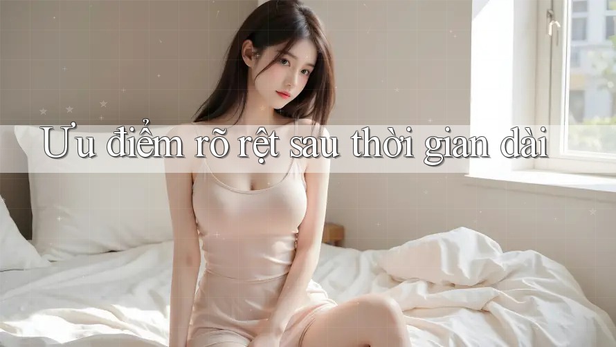 Ưu điểm rõ rệt sau thời gian dài