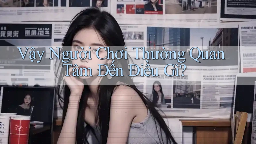 Vậy Người Chơi Thường Quan Tâm Đến Điều Gì? Vậy Người Chơi Thường Quan Tâm Đến Điều Gì?